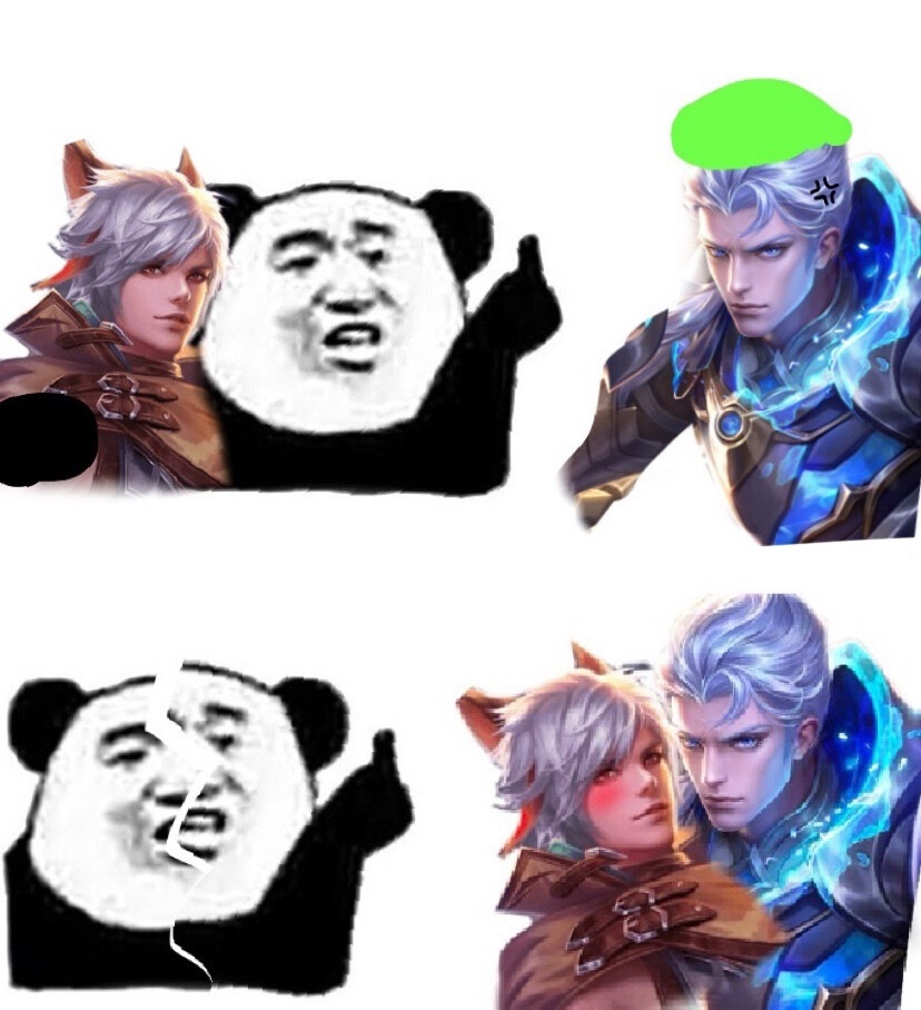 铠约表情包微博看到的