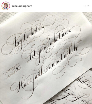 Copperplate 花体英文 Roundhand