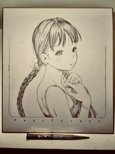 村田莲尔 手绘插画