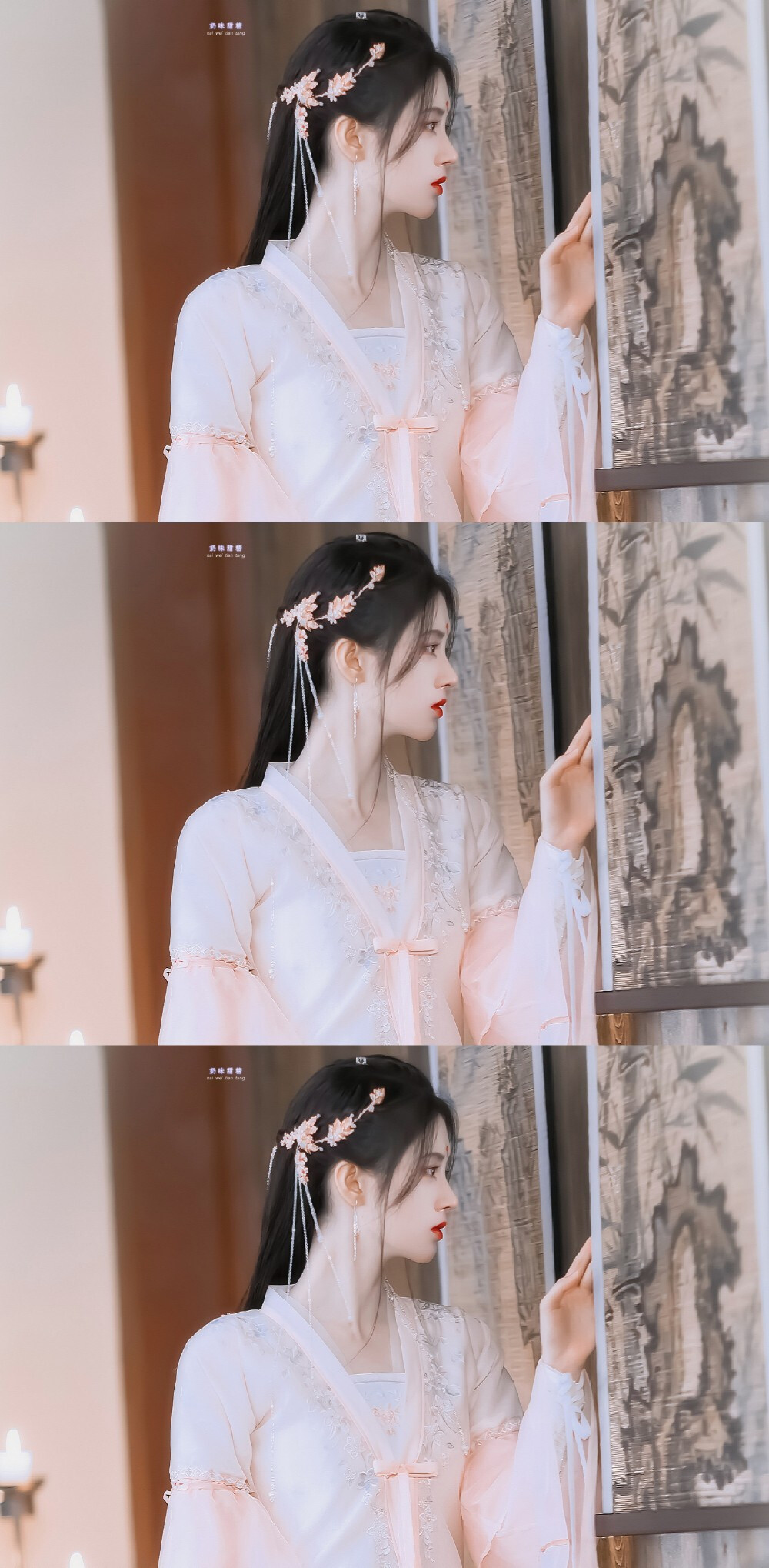 如意芳霏|鞠婧祎×傅容
cr：-奶味甜糖-