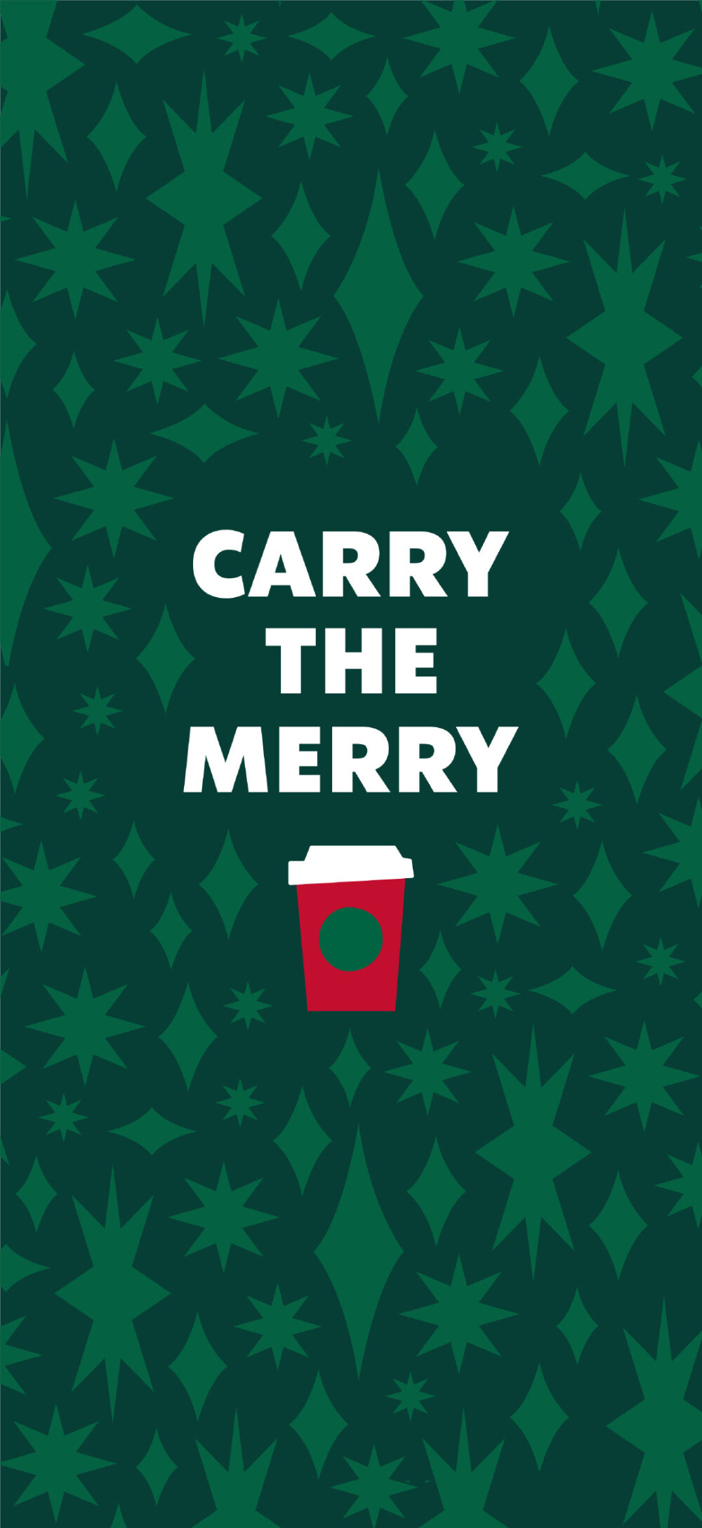 星巴克圣诞手机壁纸