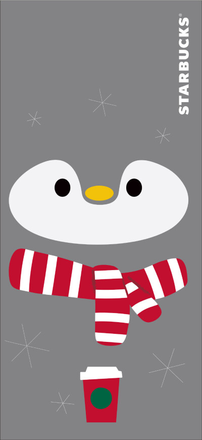 星巴克圣诞手机壁纸