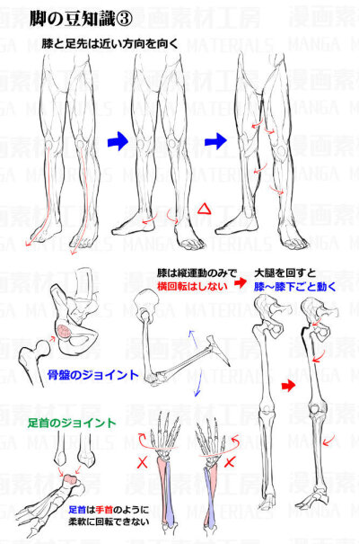 人体体块结构动作姿态 ​​​​
by：漫画素材工房 ​​​[/cp]