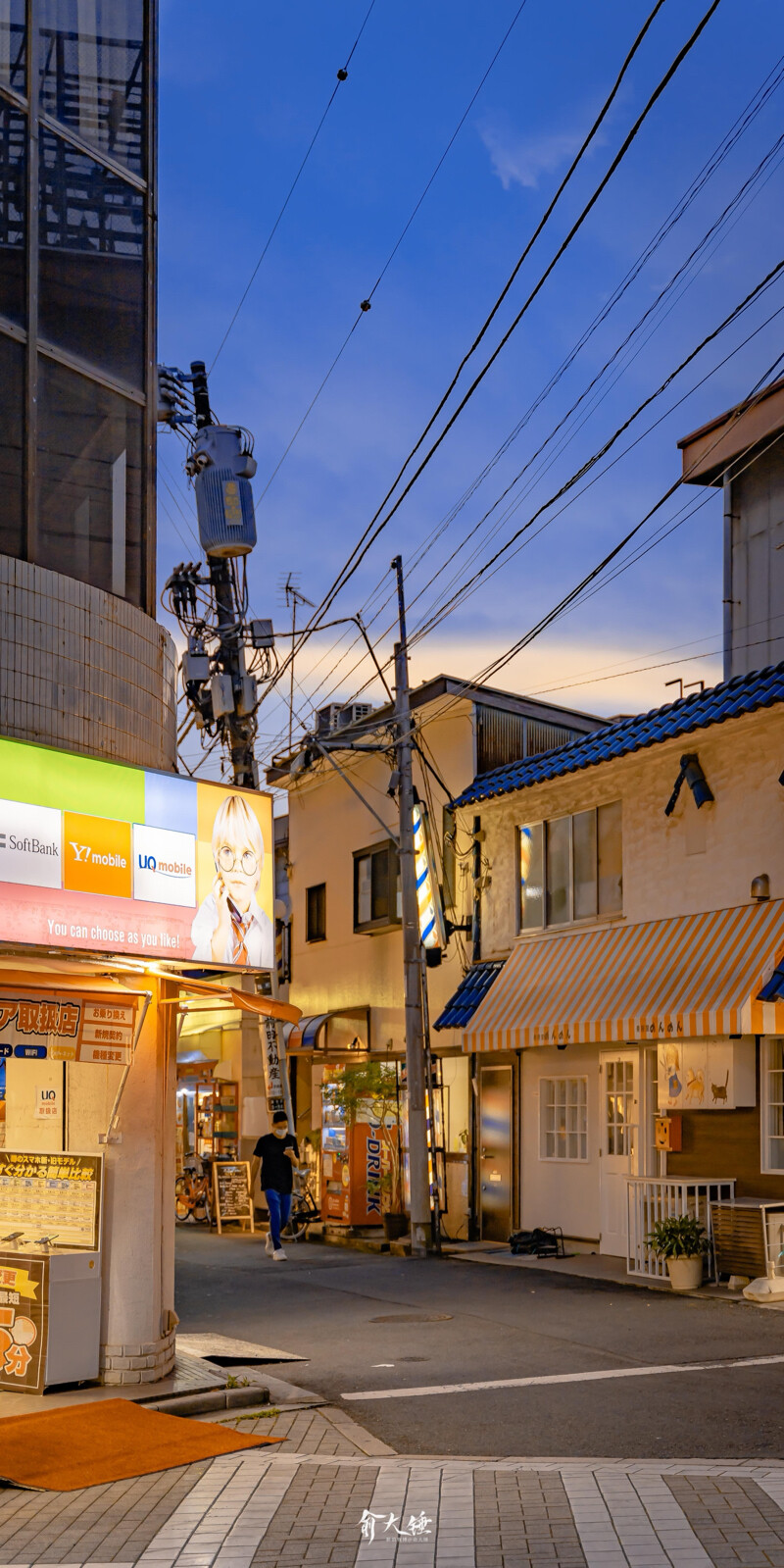 高清壁纸 日本街道 夜景 手机壁纸