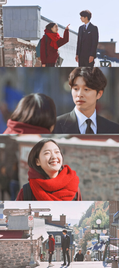 ▷ 孤单又灿烂的神：鬼怪
孔刘-金侁 金高银-池恩倬
“哪有千年万年间一直存在的悲伤，哪有千年万年间一直存在的爱情。”
“我投一票给‘有’。”
“你要选哪个？”
“悲伤的爱情。”