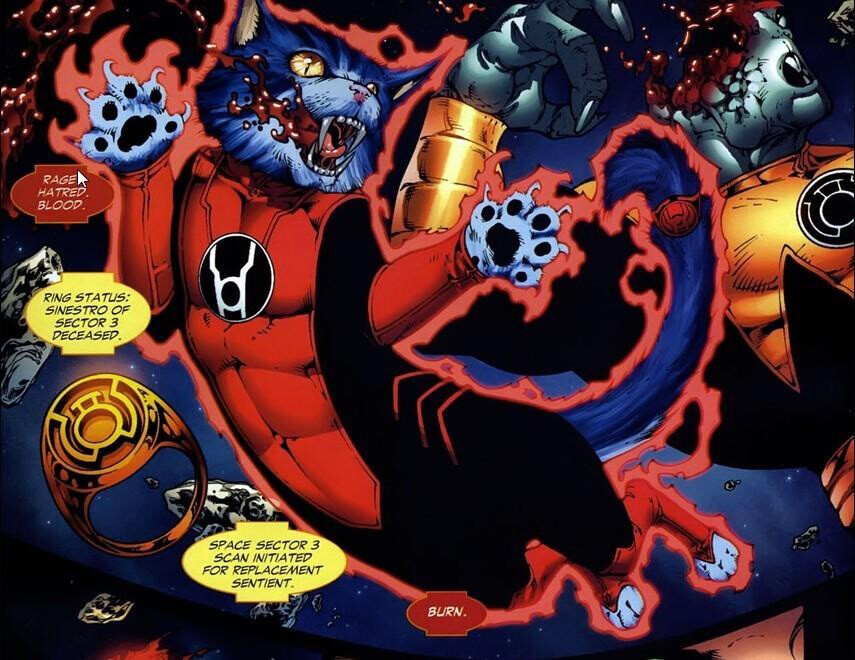 红灯军团3 灵星“成员”七灯之憎恨