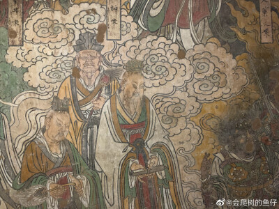  国之瑰宝-----山西稷山青龙寺壁画，始建于唐高宗龙朔二年。壁画总体布局精巧、形象构图神奇、点划线描娴熟、施彩赋色高妙而闻名遐迩。
稷山青龙寺的精华在于元、明两朝的壁画，总面积190余平方米。它和芮城永…