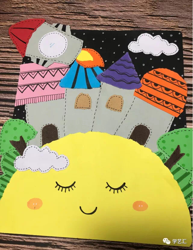 创意手撕画