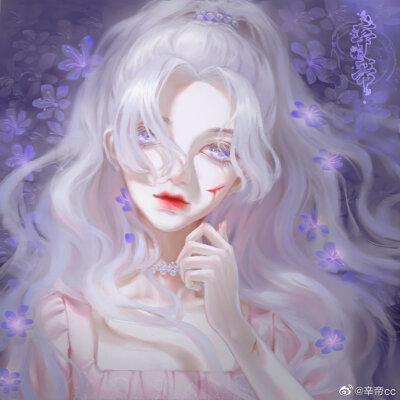 古风插画动漫可爱头像