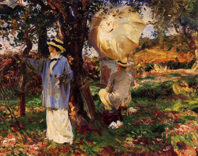 John Singer Sargent [美]
跟我说说他吧，使我幸福的心变得芬芳 。
我是来爱你的。