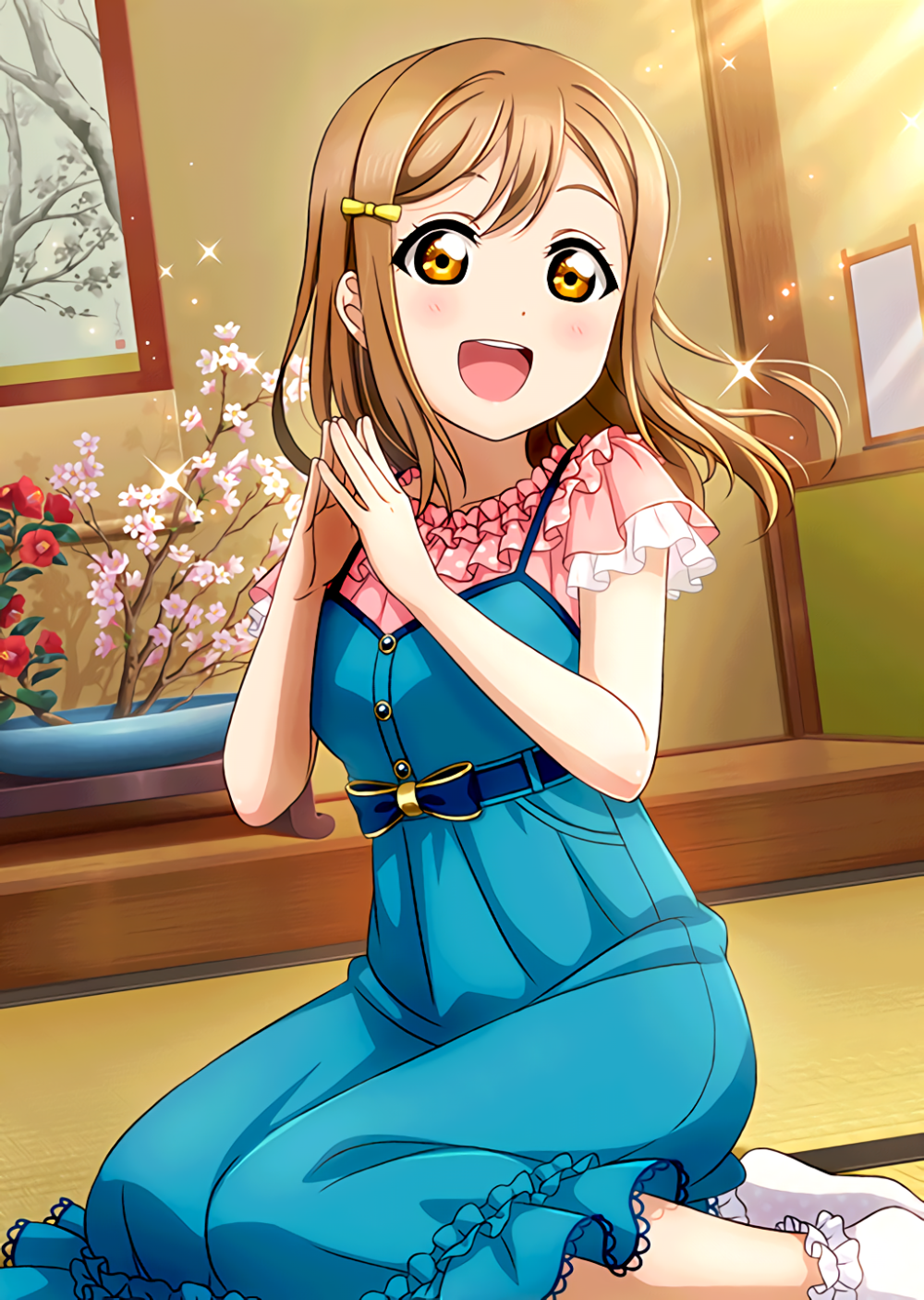 love live sunshine!卡牌去框 国木田花丸 未觉醒