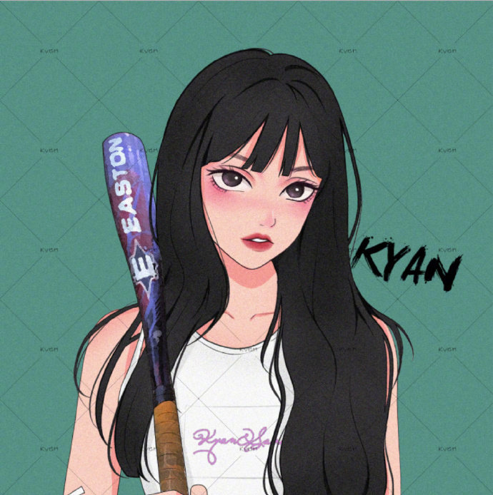 一组女生头像
插画师:KYAN