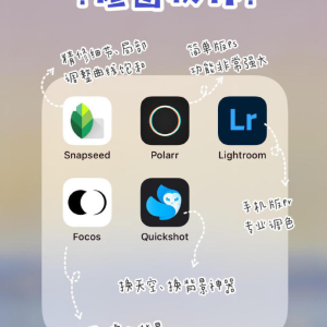  安利「好用的拍照修图视频app」推荐
