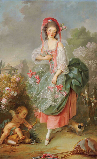 玛丽·玛德琳·吉玛（Marie-Madeleine Guimard ）路易十六时期法国最出名的芭蕾舞者，作为巴黎歌剧院芭蕾舞团的明星，她整整在舞台上统治了25年，是整个17世纪下半叶的超级芭蕾巨星。