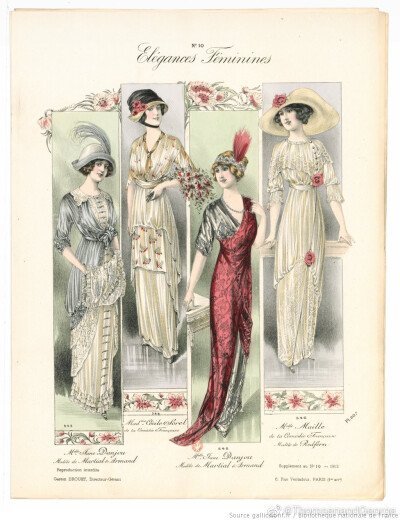 1910～1912 女装