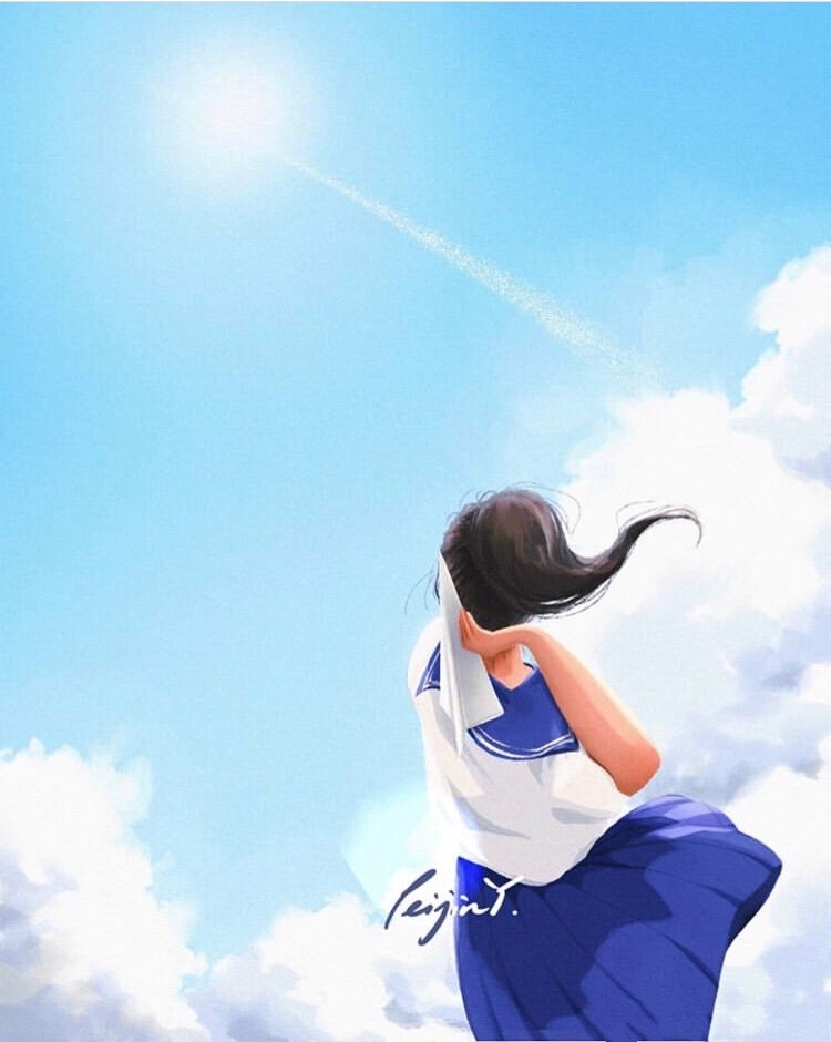 插画，ins：peijinsart