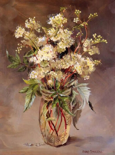 英国画家Anne Cotterill油画花卉 ​