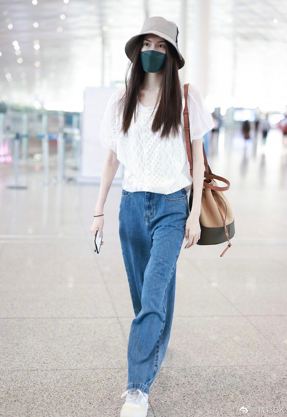 明星、私服、机场、街拍