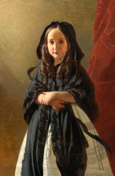 艺术家名：弗朗兹·克萨韦尔·温特哈尔特（Franz Xavier Winterhalter）
生卒日期： 1805年4月20日 - 1873年7月8日
国籍：德国