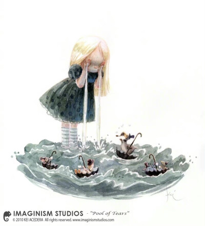 插画，插画师 Kei Acedera