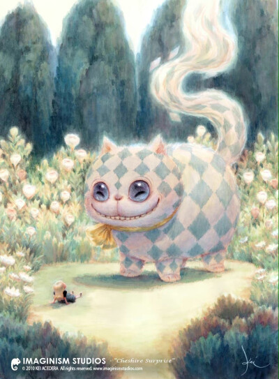 插画，插画师 Kei Acedera