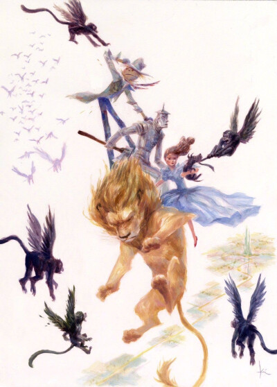 插画，插画师 Kei Acedera