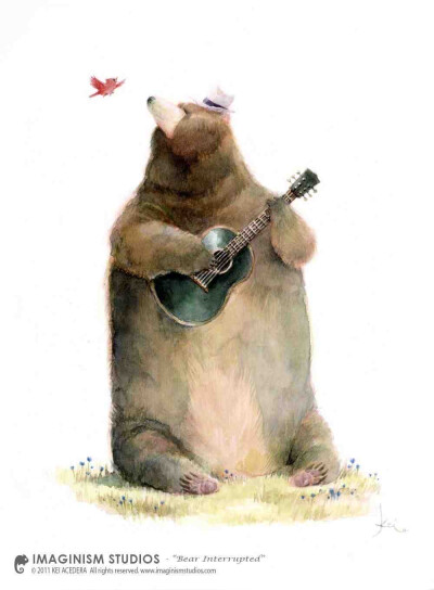 插画，插画师 Kei Acedera