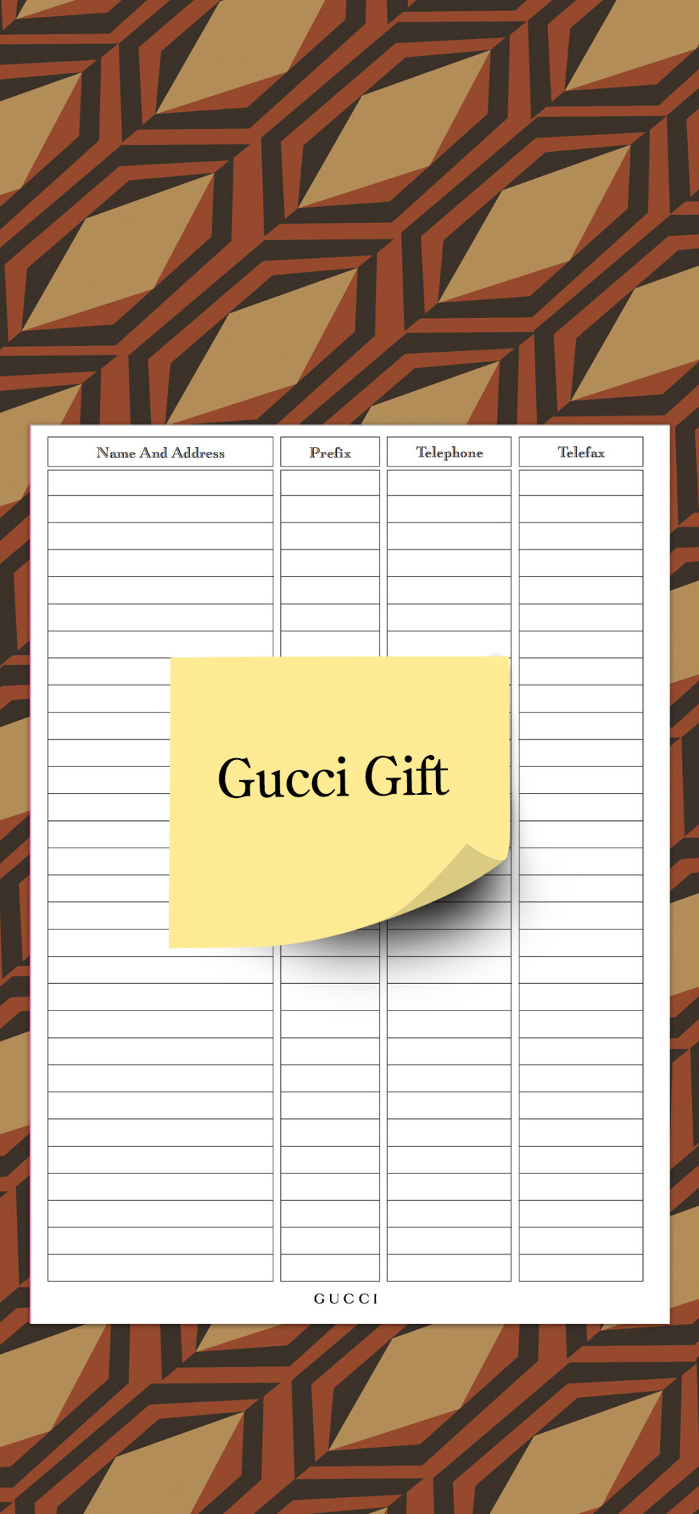 GUCCI GIFT.