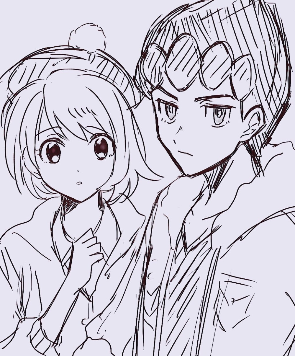 口袋妖怪剑盾/赫优 赫普X悠莉 这对超甜(*/ω＼*)(*/ω＼*)