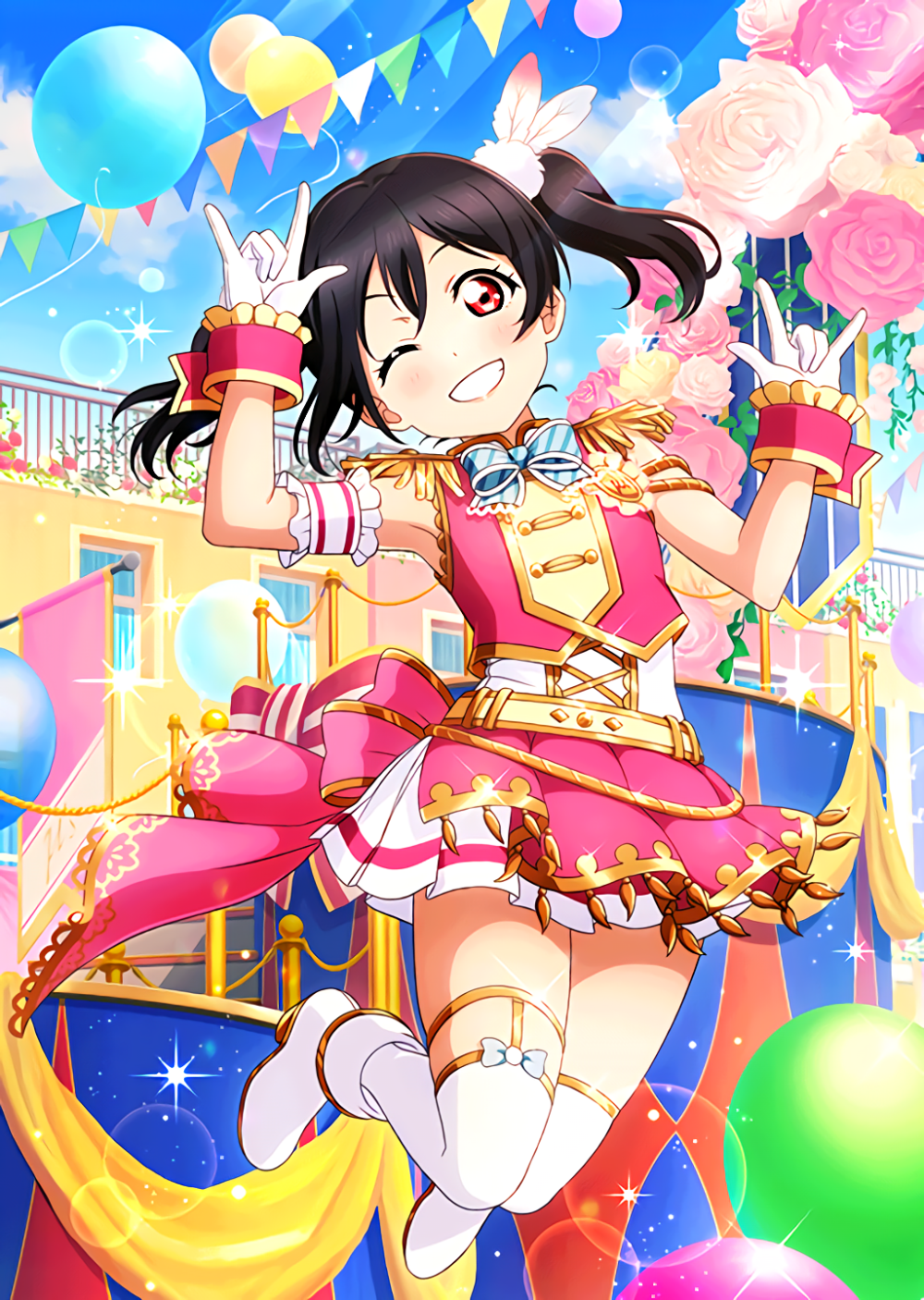 lovelive卡牌去框矢泽妮可觉醒