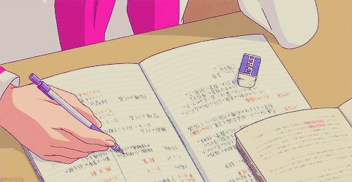 写作业 学习 动漫 gif - 高清图片，堆糖，美图壁纸兴趣社区
