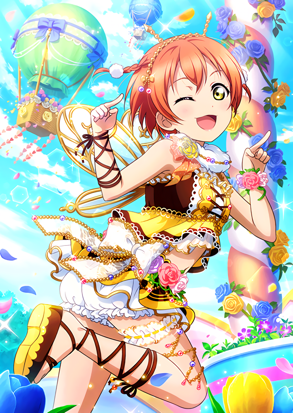 lovelive卡牌去框星空凛春日篇觉醒