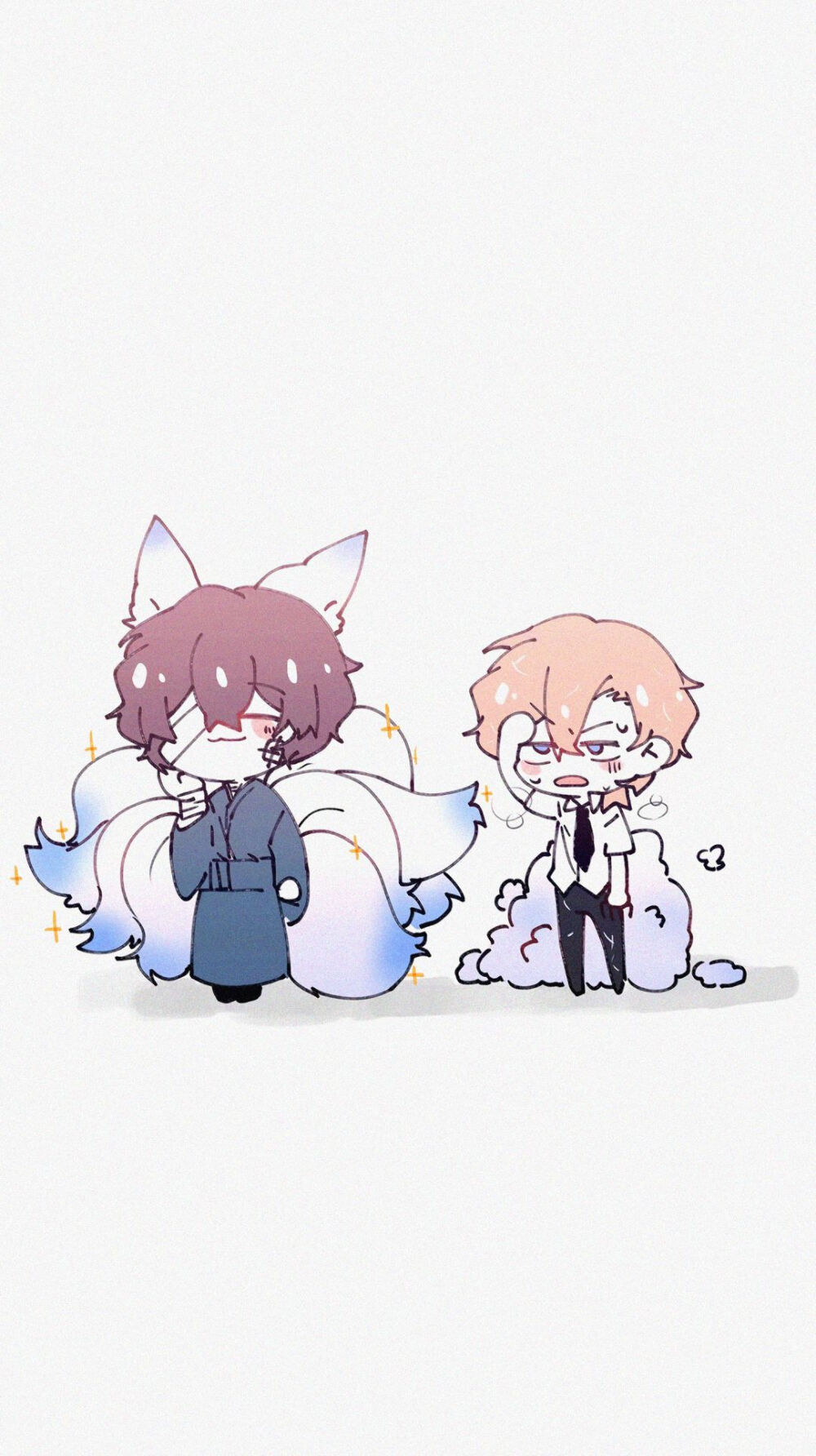 文豪野犬 双黑 可爱萌系