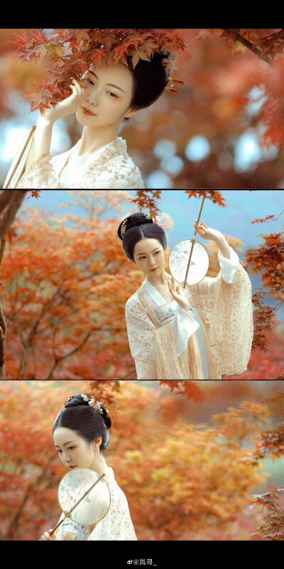 /
“秋色。”
摄影：@岚寻_
出镜：木兮
#重庆约拍##成都约拍##汉服约拍# ​​​