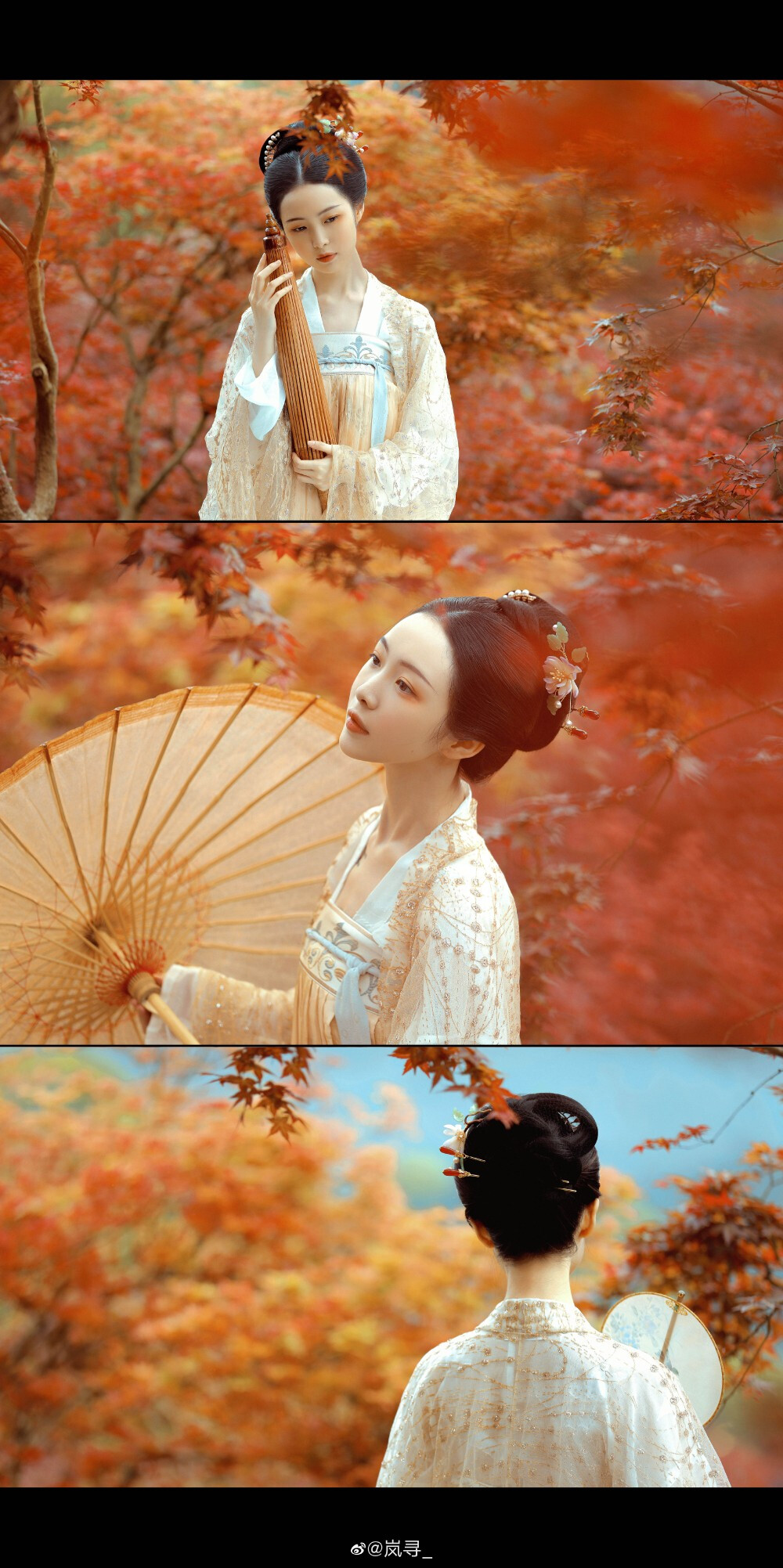 /
“秋色。”
摄影：@岚寻_
出镜：木兮
#重庆约拍##成都约拍##汉服约拍# ​​​