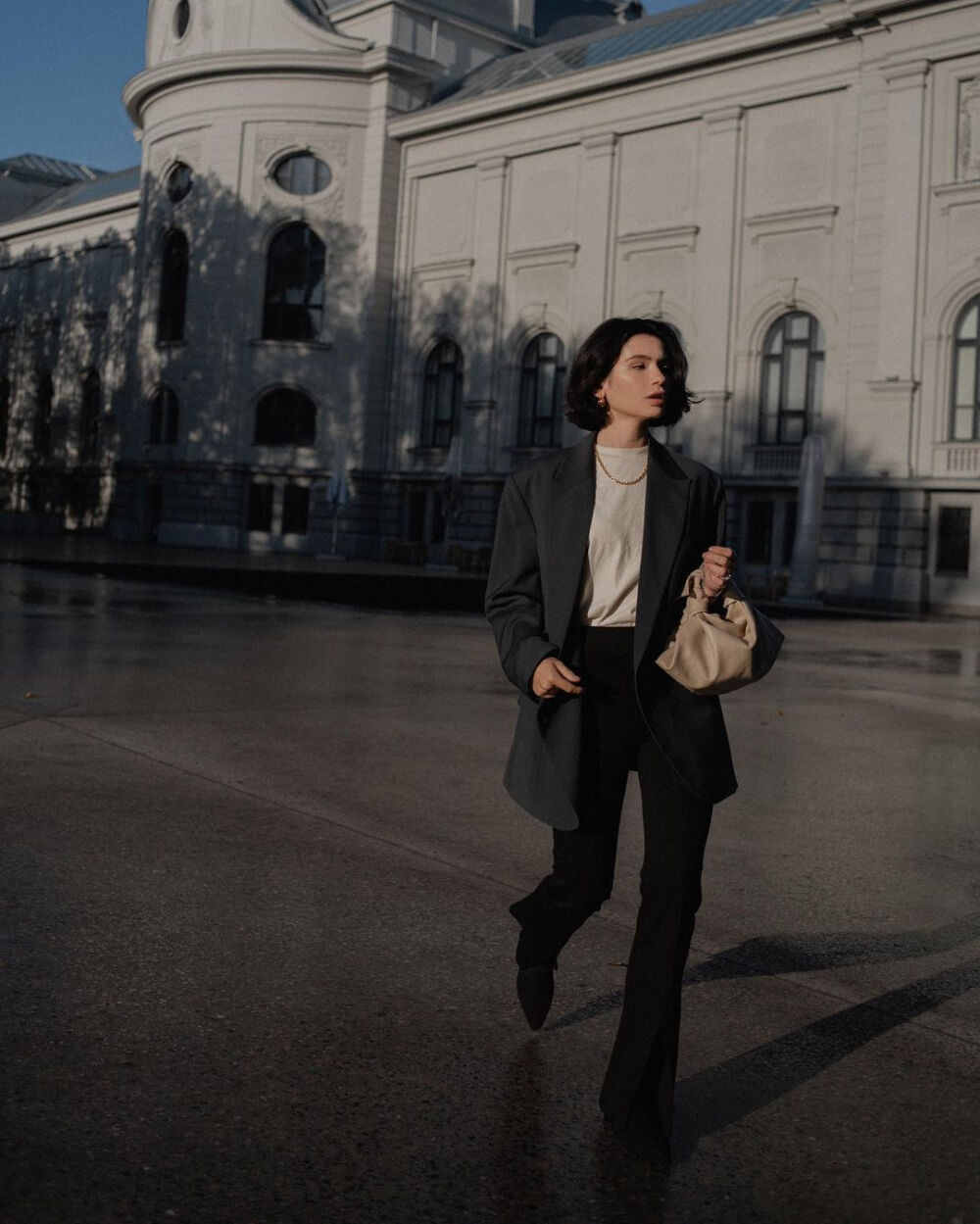 街拍 欧美 博主 时尚 ins