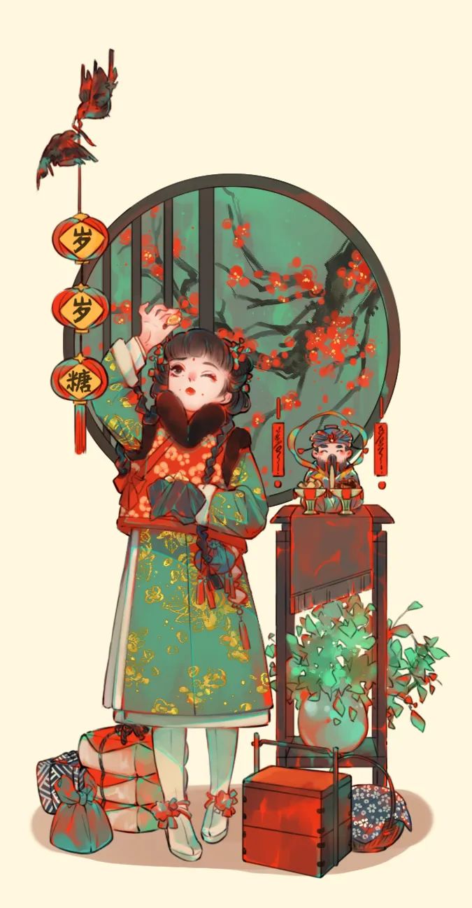 涂鸦王国插画师：桃~