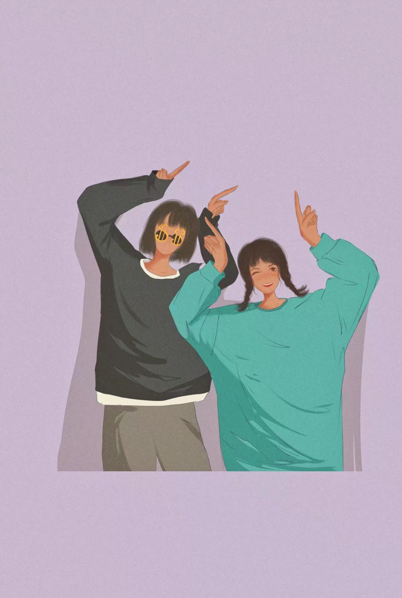 小美好. 画师:夏五sunny