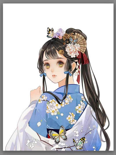 动漫 古风 女生