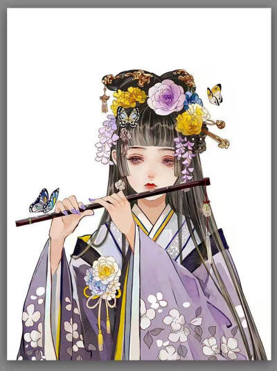 动漫 古风 女生