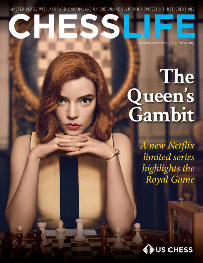 Anya Taylor-Joy 国际象棋杂志Chess Life