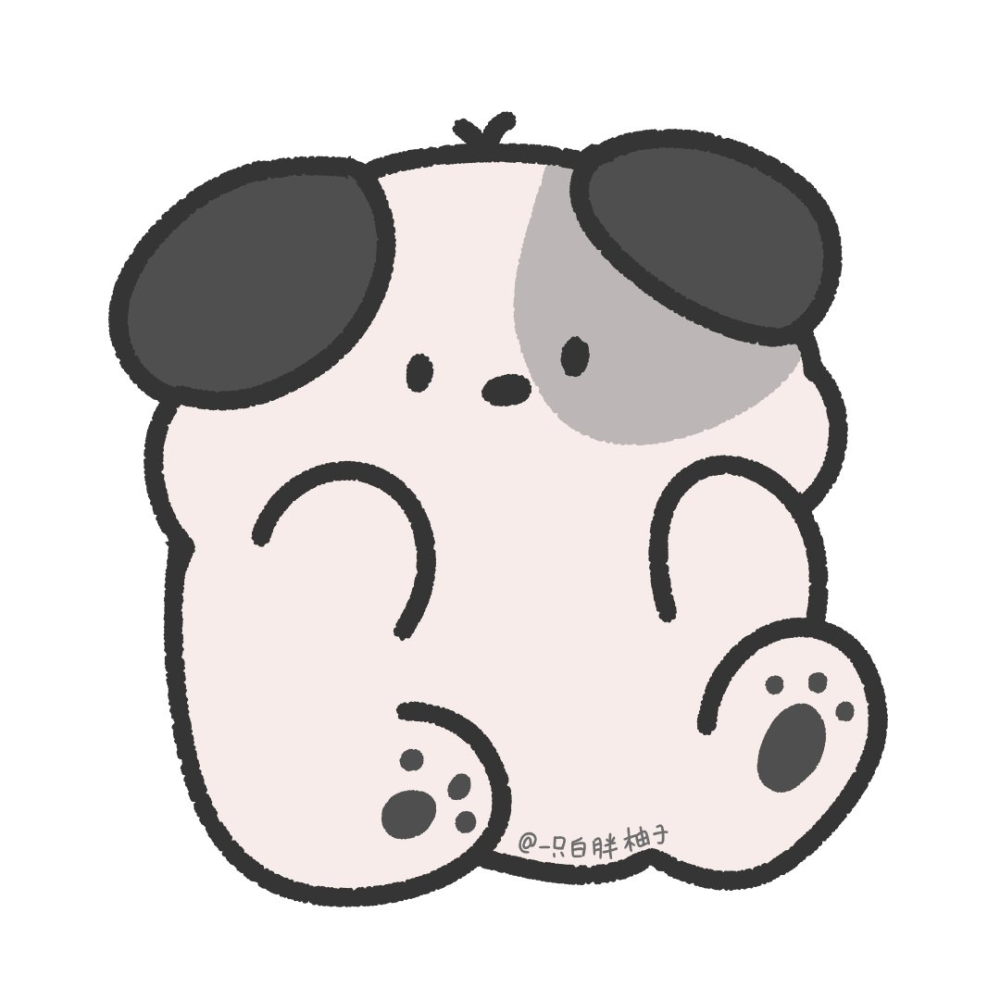 可爱小动物头像丨团头