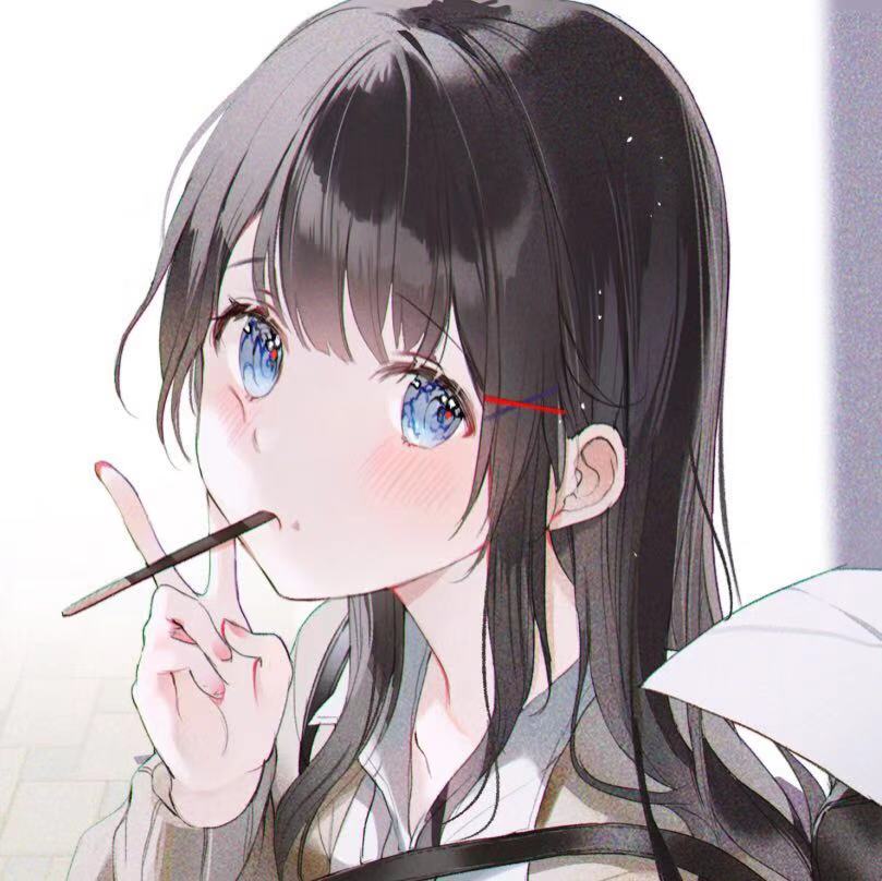 动漫女头◇虎斑自截 图片来源：pixiv
