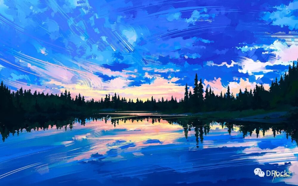 Alena Aenami，来自乌克兰的插画师，她十分擅长场景氛围和环境光的表现，并通过极其丰富的细节颜色表现出整体的环境渐变。
因此，她的作品不仅有大色块渲染的绚烂，同时还拥有一种由细节体现而出的宁静美好。
