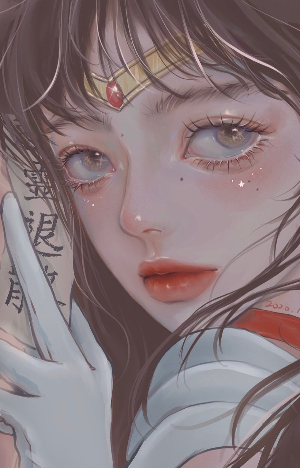 画师微博 gua老师 漫头 女