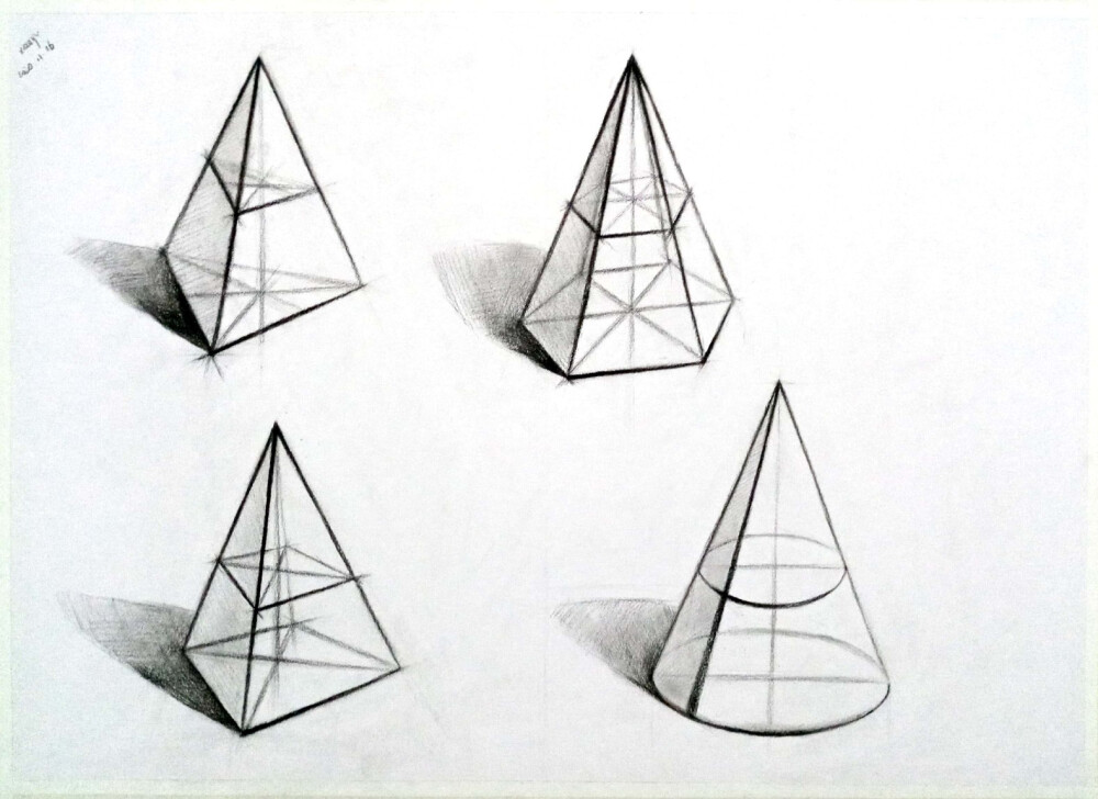 几何单体结构素描
