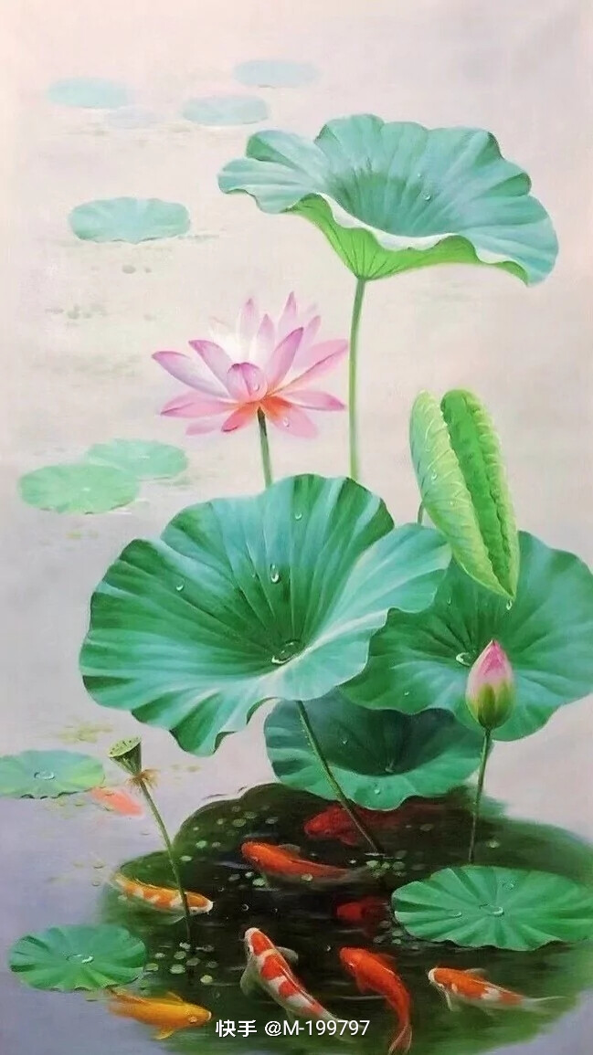 油画花卉