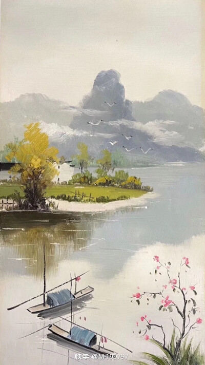 油画风景