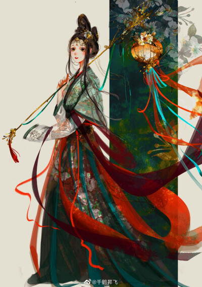 画师：千鹤昇飞 ​