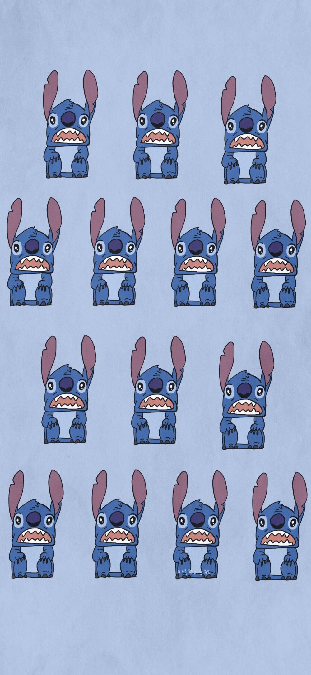 可爱的史迪仔全屏壁纸